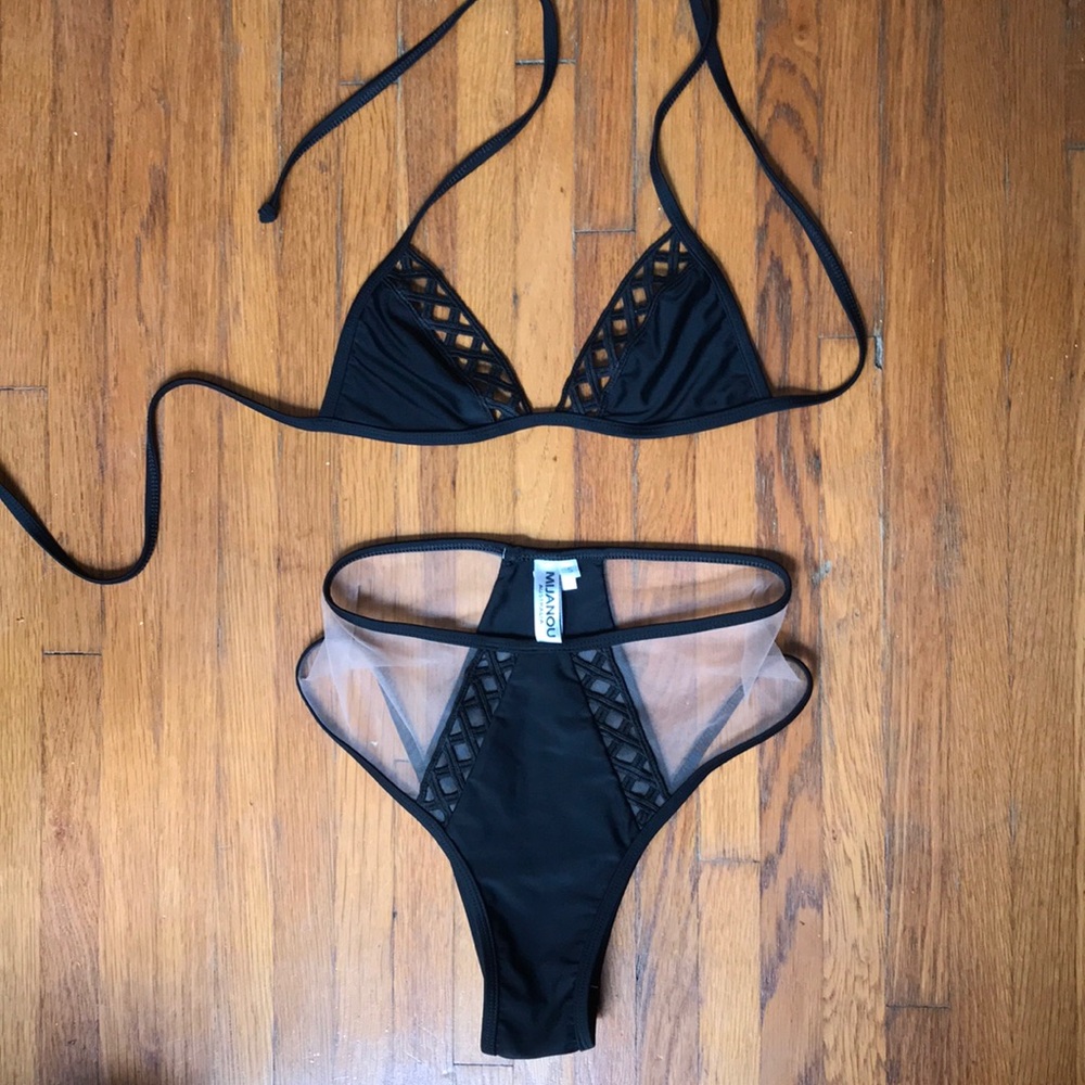 Mijanou Swim Black Bikini